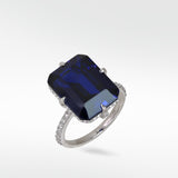 London Bridge Blue Sapphire Ring