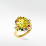 Soho Yellow Sapphire Ring