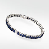 Veto Lux Oval Blue Sapphire Bracelet