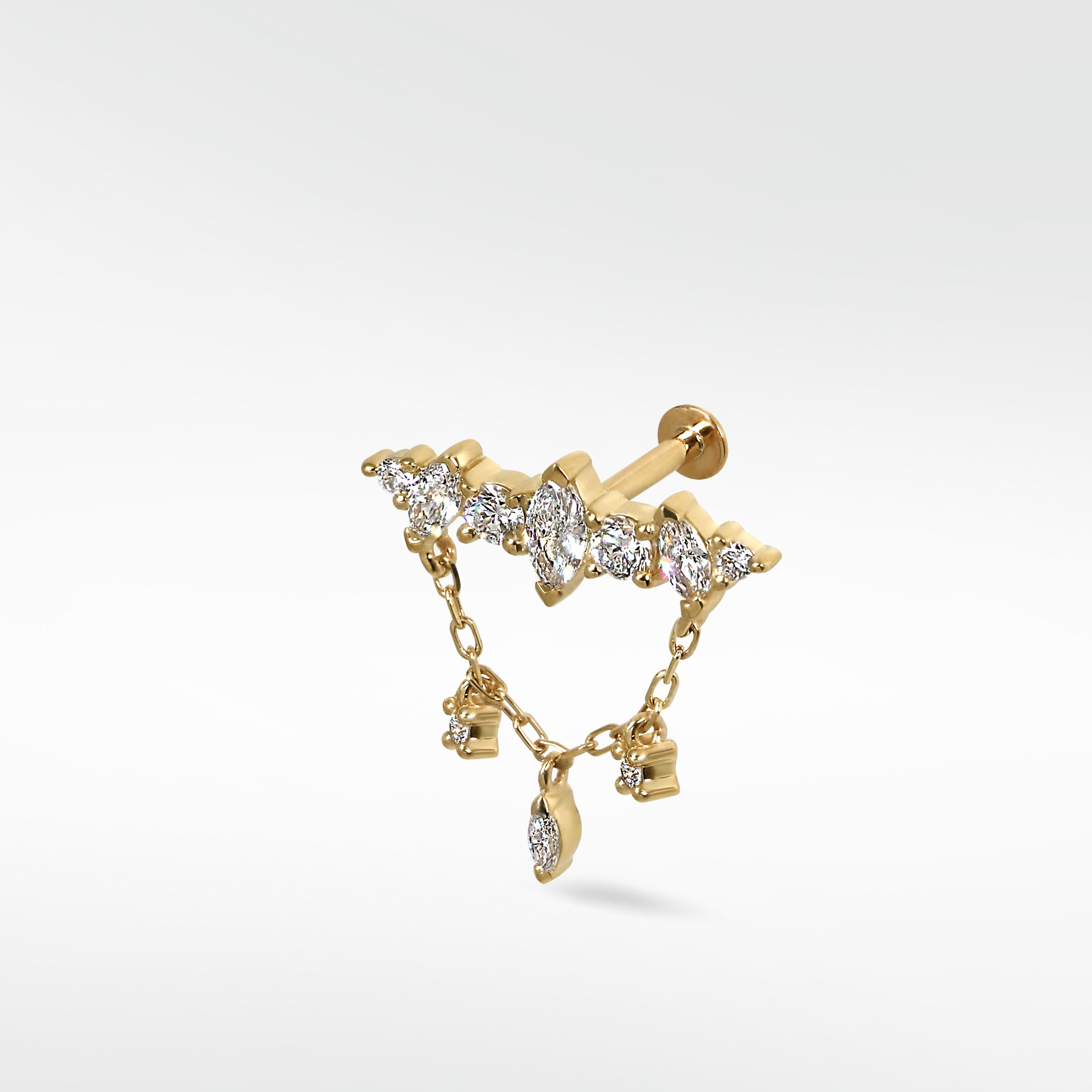 Statement Chain Stud