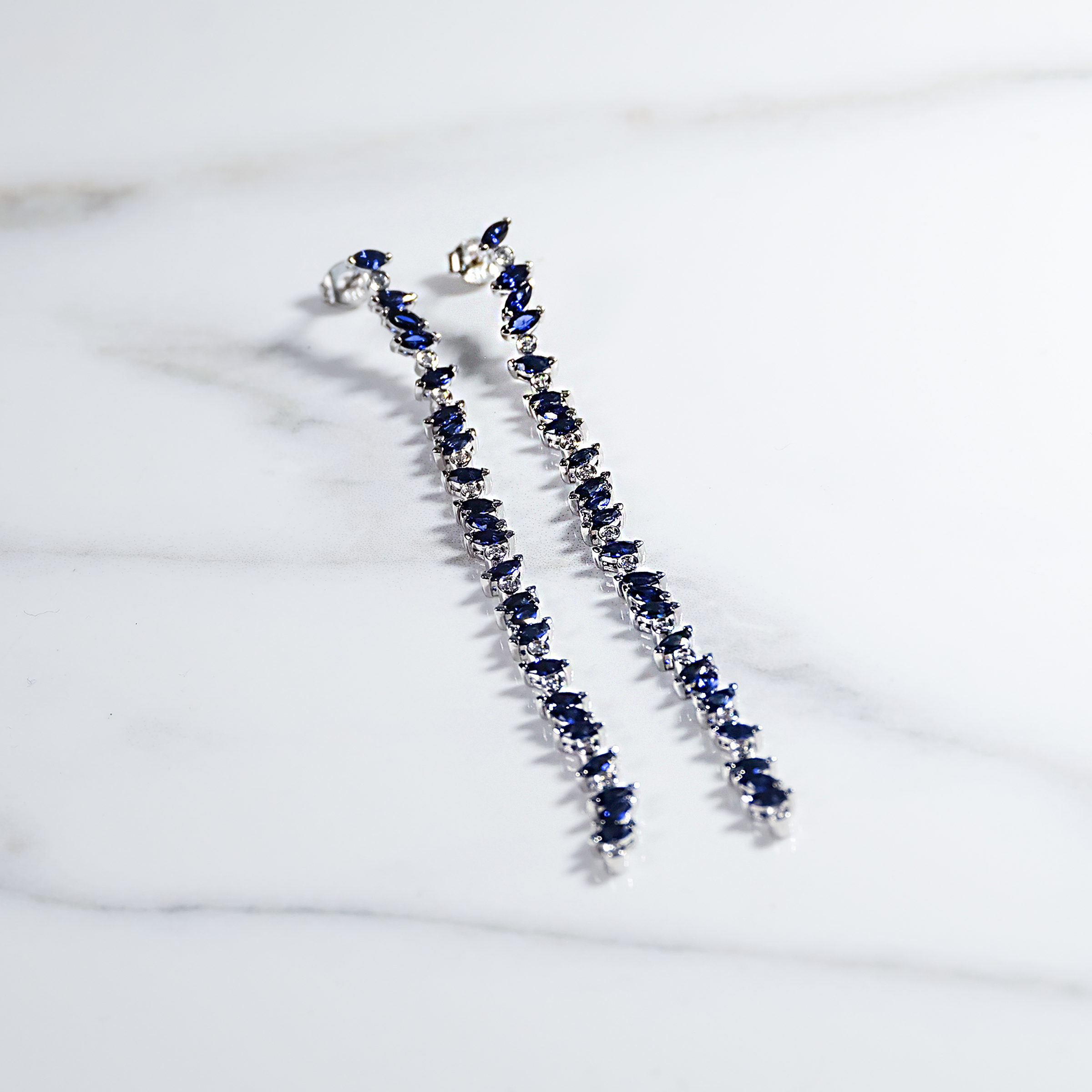 Sapphire Elegance Drops