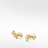 Veto Sapphire Mis-Match Stud Earrings