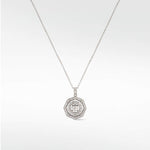 Aerides Diamond Pendant in Solid 18K Gold - Lark and Berry