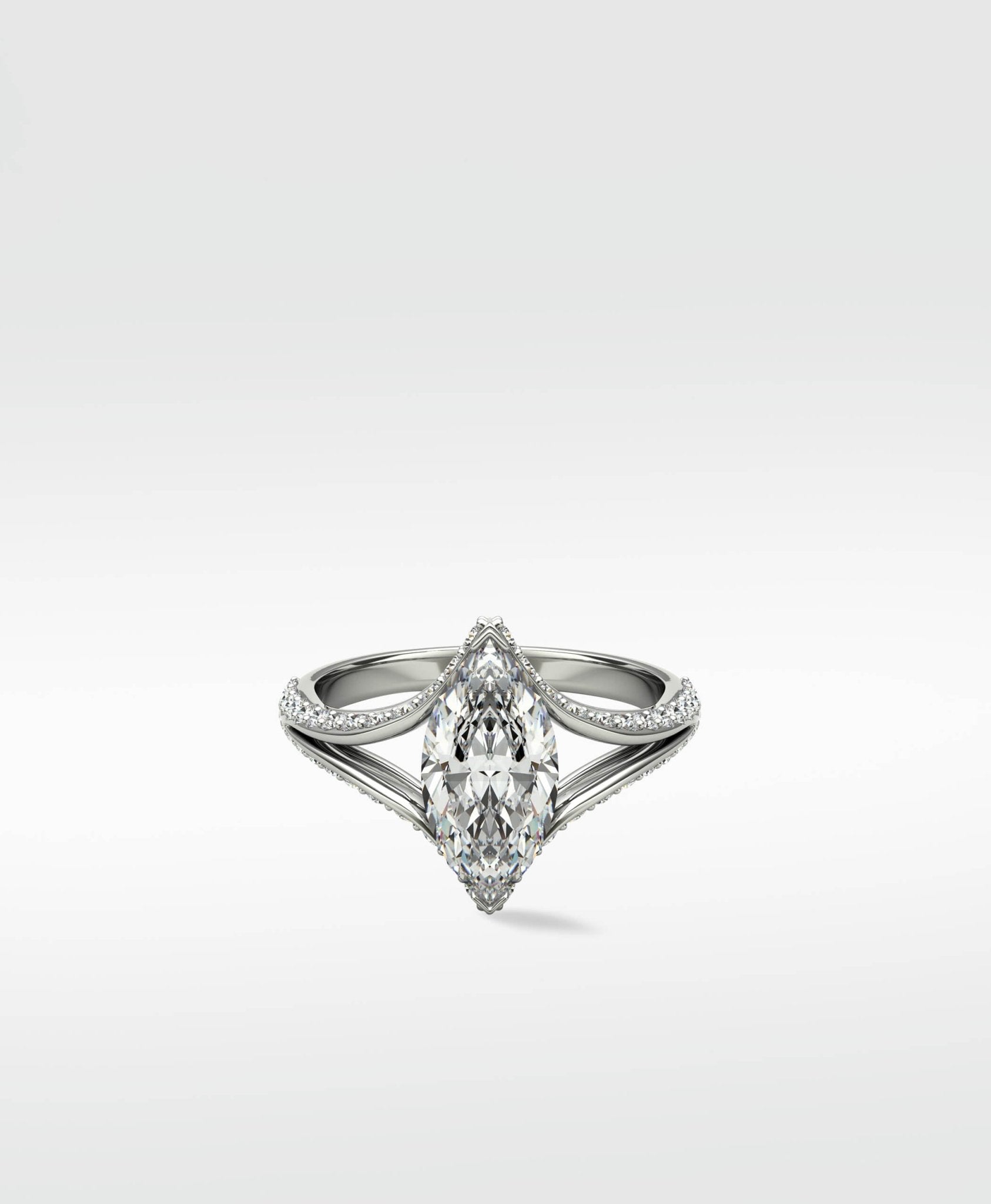 Chestnut Diamond Engagement Ring - Lark and Berry