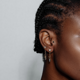 Eclipsis Onyx Stud Earring