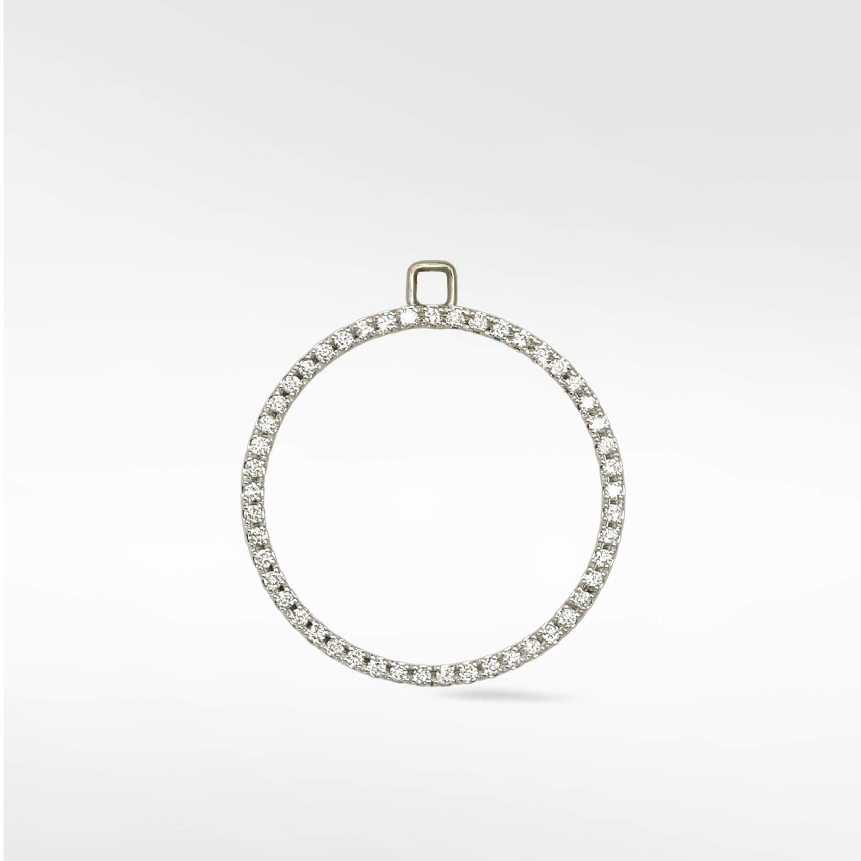 Detachable Diamond Circular Drop - Lark and Berry