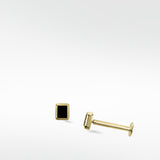 Eclipsis Onyx Stud Earring