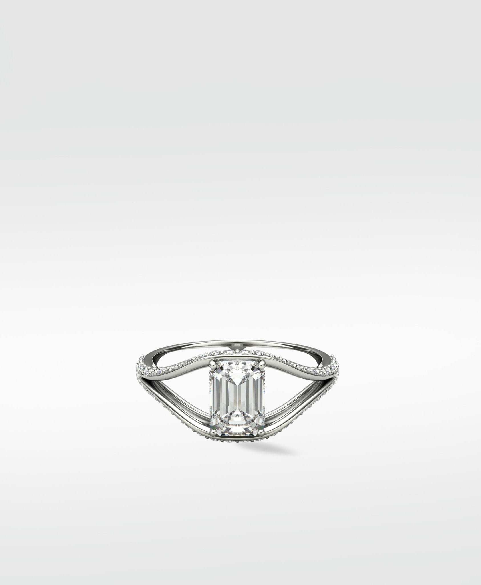 Pine Diamond Engagement Ring - Lark and Berry