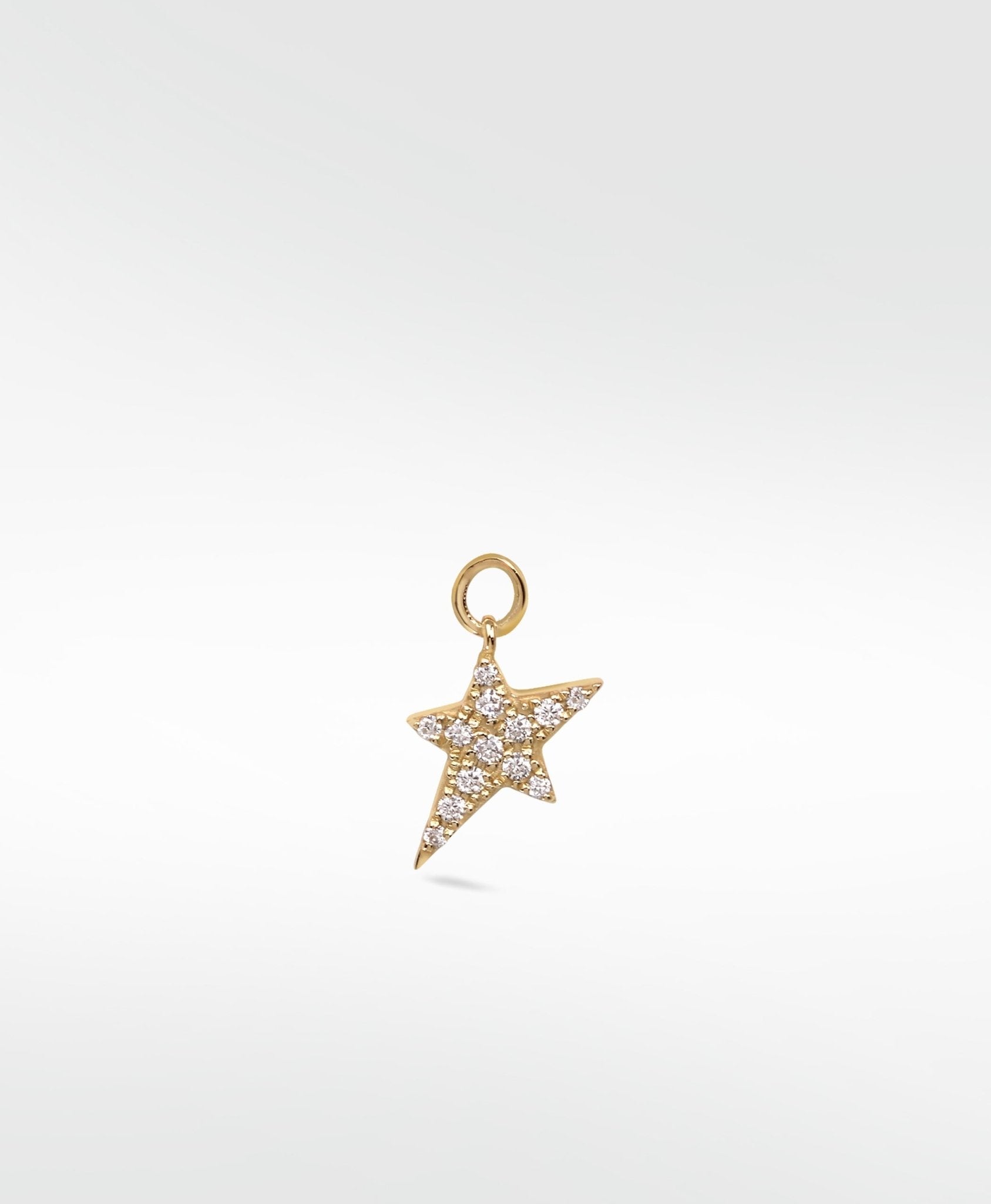 Shooting Star Diamond Charm - Lark and Berry