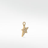 Shooting Star Diamond Charm