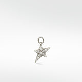 Shooting Star Diamond Charm