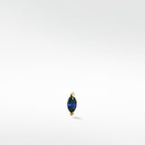 Veto Marquise Sapphire Labret Earring - Lark and Berry