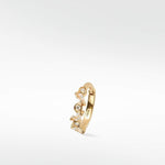 Veto Sapphire Medium Hoop - Lark and Berry