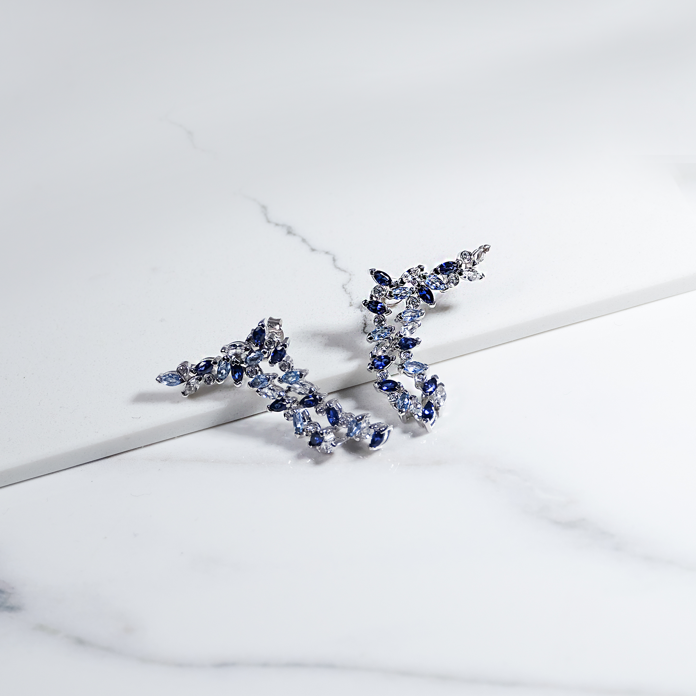 Sapphire Vine Elegance