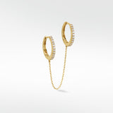 Duo Diamond Hoops