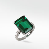 London Bridge Emerald Ring
