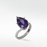 Chelsea Purple Rose Ring