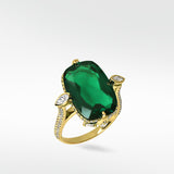 Buckingham Emerald Ring