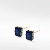 London Bridge Blue Sapphire Studs
