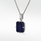 London Bridge Blue Sapphire Pendant