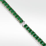 Veto Lux Oval Emerald Bracelet