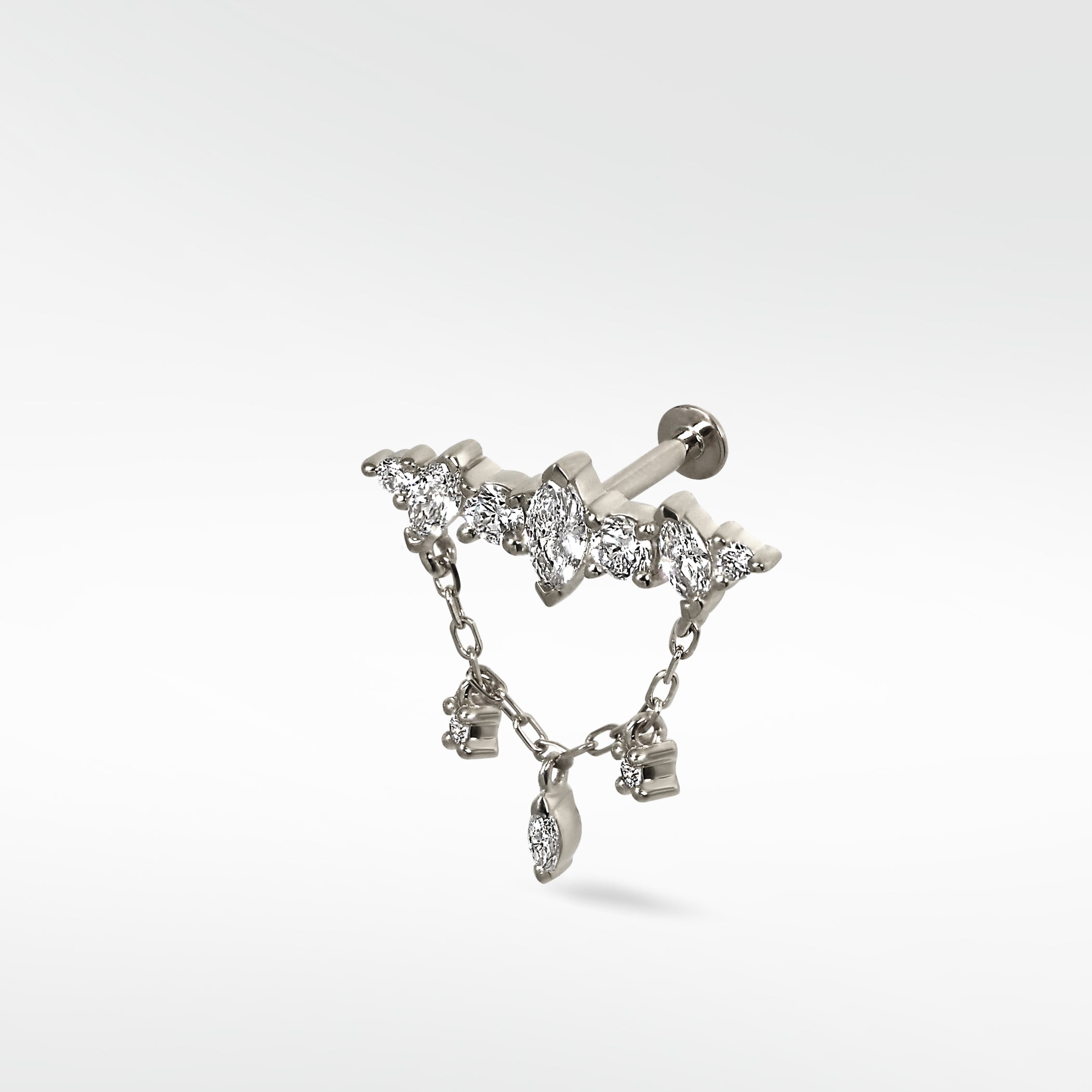 Statement Chain Stud