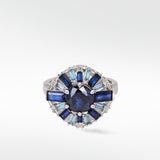 Otherworldly Blue Ring