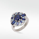 Otherworldly Blue Ring