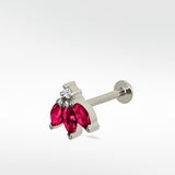 Blossom Stud Ruby