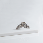 Crystal Crown Stud