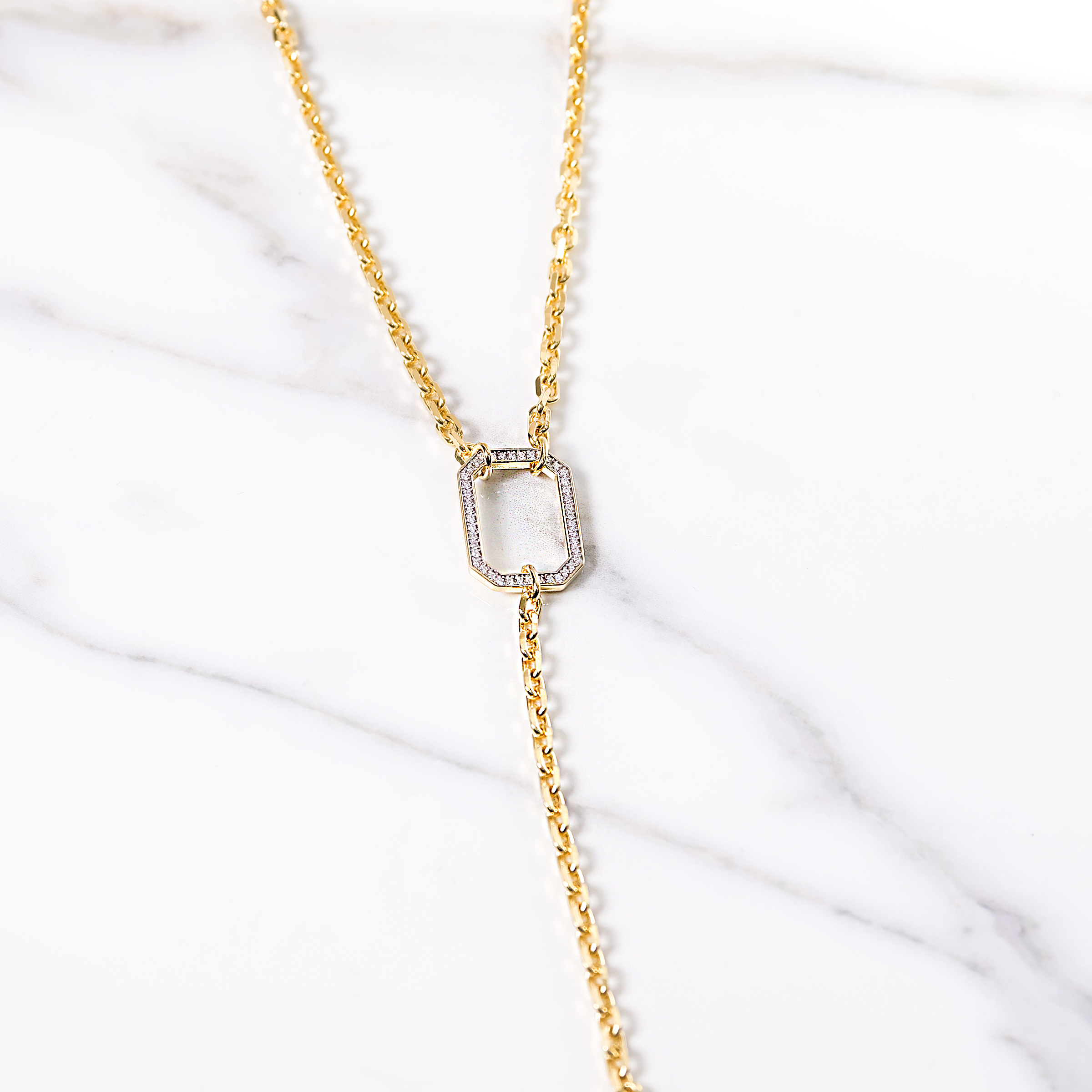 Luxe Geometric Gold Necklace