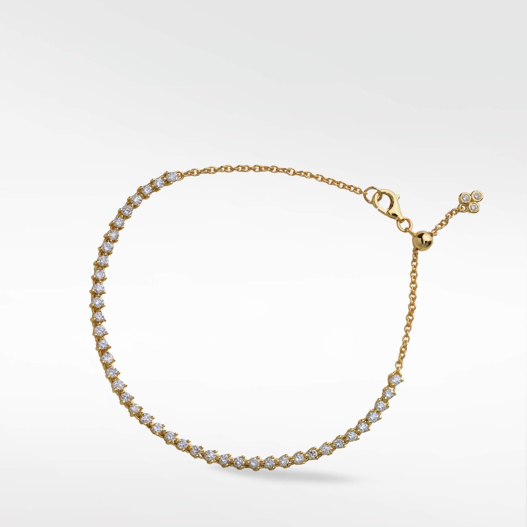 Modernist Tennis Bracelet
