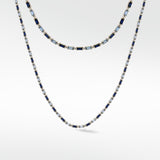 Blue Dahlia Necklace