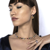 Nexus Sapphire Drop Earrings