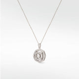 Aerides Diamond Pendant in Solid 18K Gold - Lark and Berry