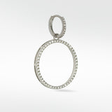 Detachable Diamond Circular Drop - Lark and Berry