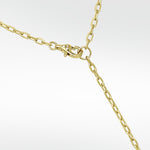 Eclipsis Diamond Edged Pendant with Mother of Pearl and Onyx in 18k Yellow Gold - Lark and Berry