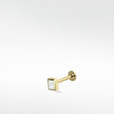 Eclipsis Mother of Pearl Stud Earring