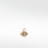Entrancing Eye Diamond Charm