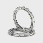 Eternity ring with cultured diamonds lab grown diamonds created diamonds lark and berry