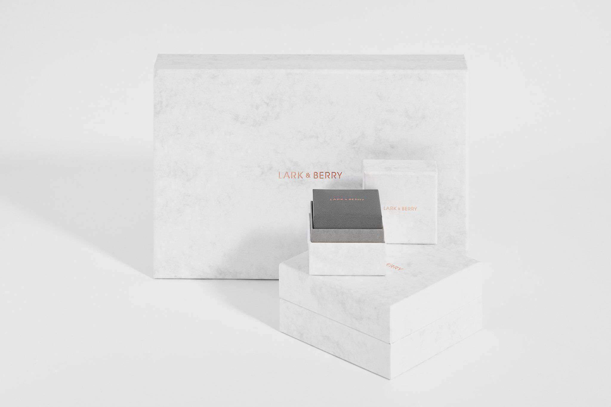 Flora Ruby Detachable Pendant in Solid 18K Gold - Lark and Berry