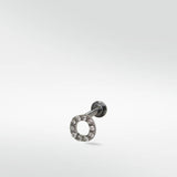 Halo Mini Diamond Stud Earring