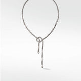 Knot Diamond Necklace in Platinum - Lark and Berry