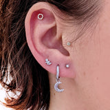 Marvelous Moon Diamond Charm