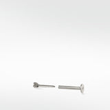 Modernist Diamond Dot Stud Earring