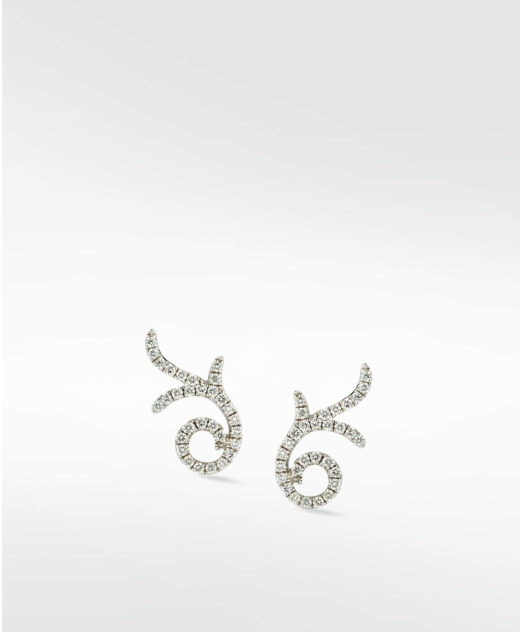 Nocturnal Diamond Ear Crawlers in 18K Gold - Lark and Berry