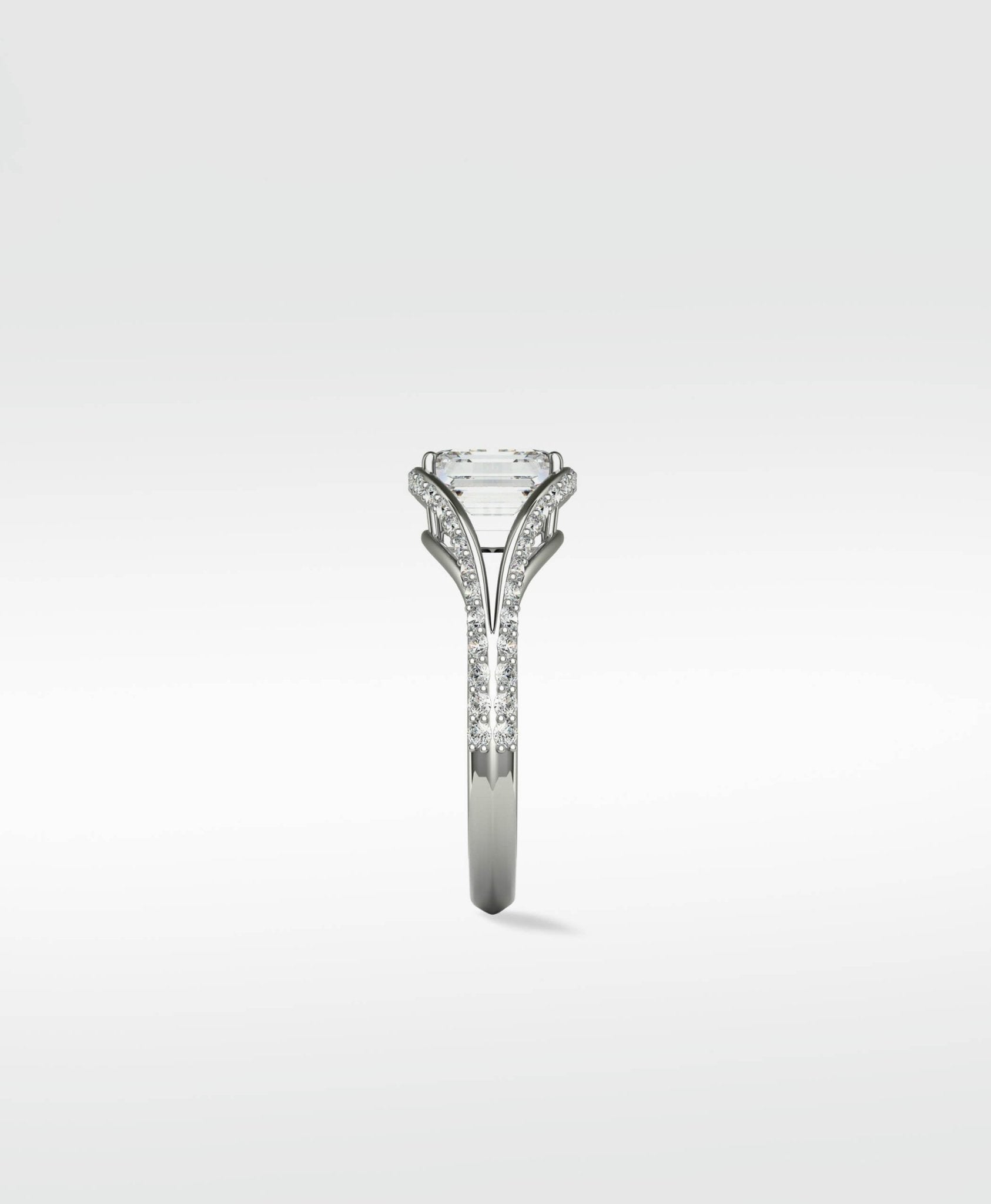 Pine Diamond Engagement Ring - Lark and Berry