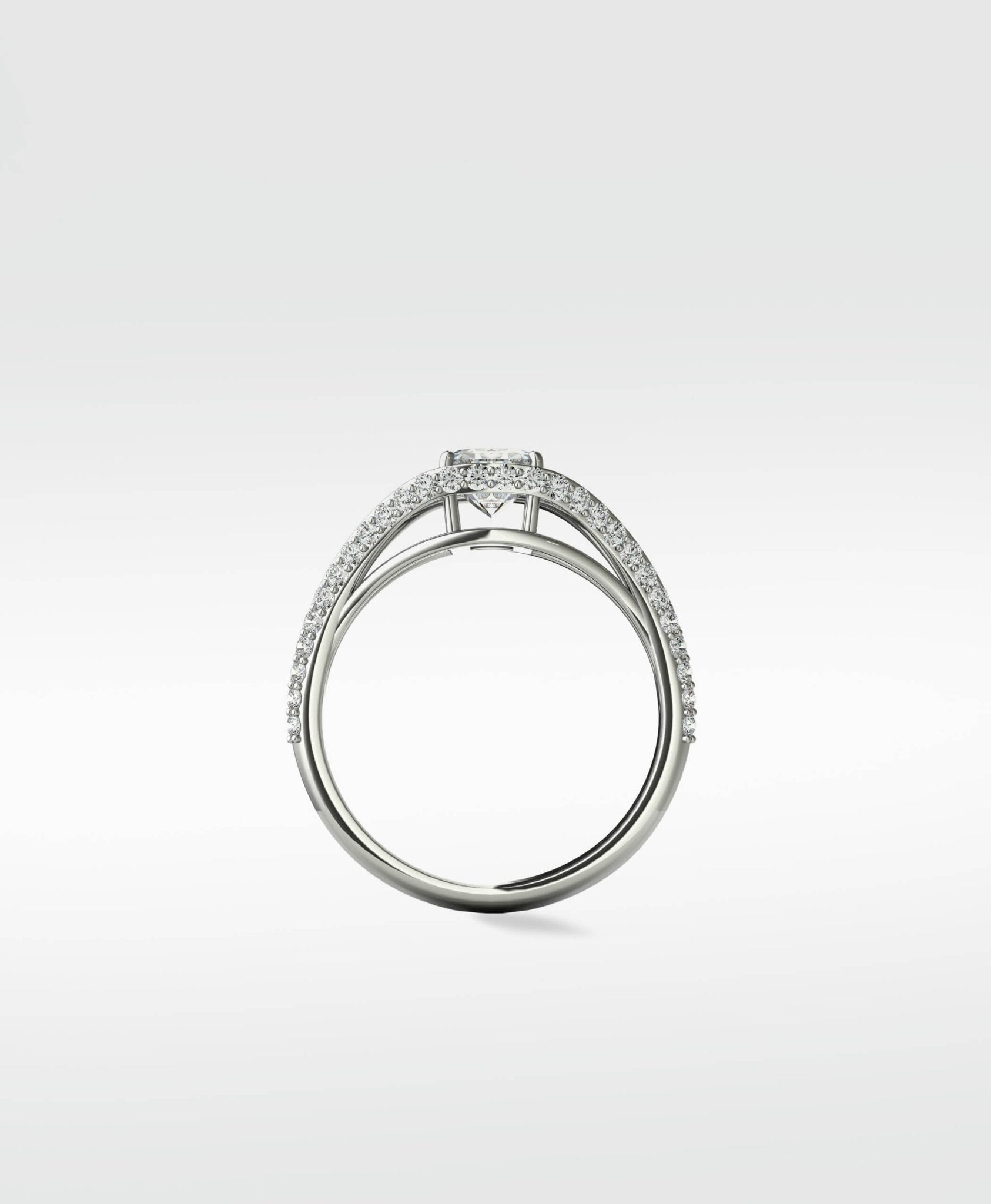 Pine Diamond Engagement Ring - Lark and Berry