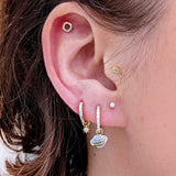 Planet Diamond Charm - 10k