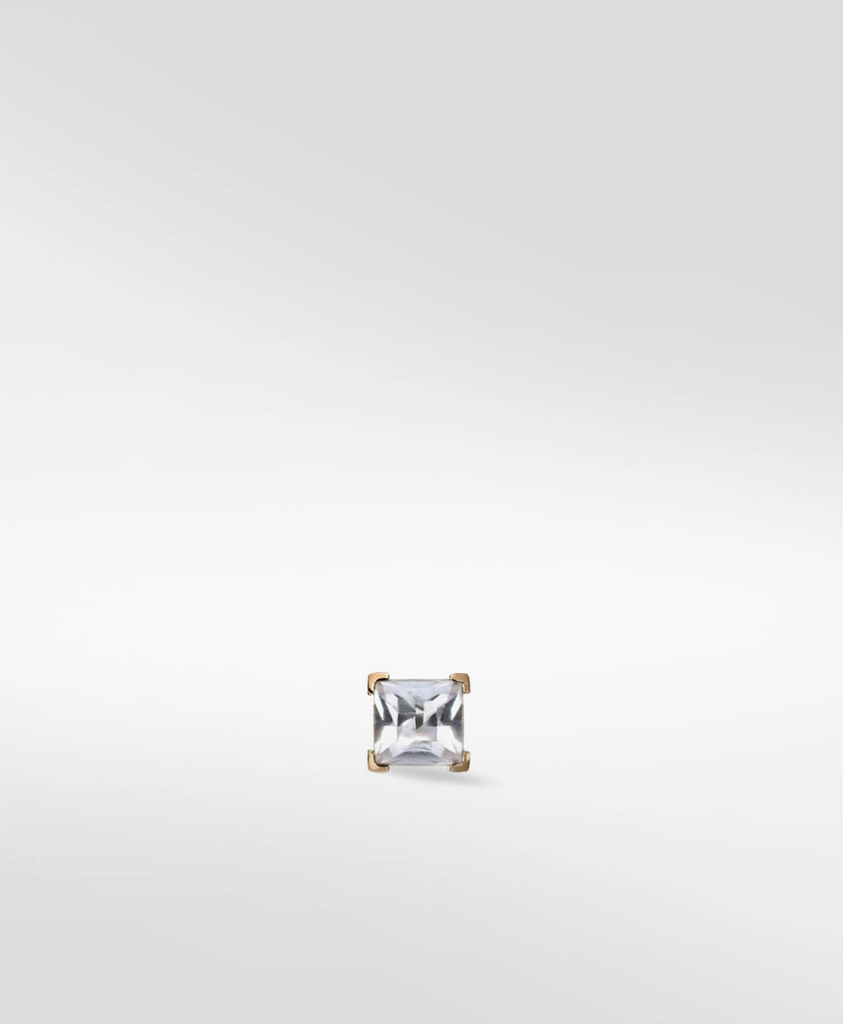 Princess Cut Labret Earring - Various Colourways - Lark and Berry